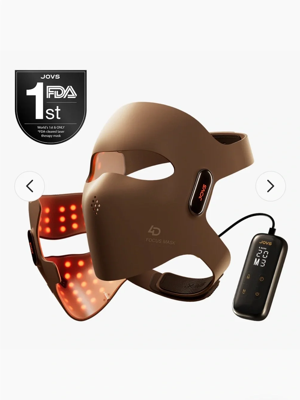 Jovs 4D laser light therapy mask - new never used